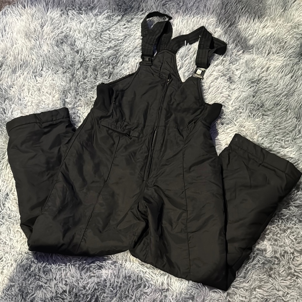 Chalet Black Jumpsuit Relaxed Fit Cotton Blend